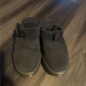 Dr. Martens Suede Slingback Shoes